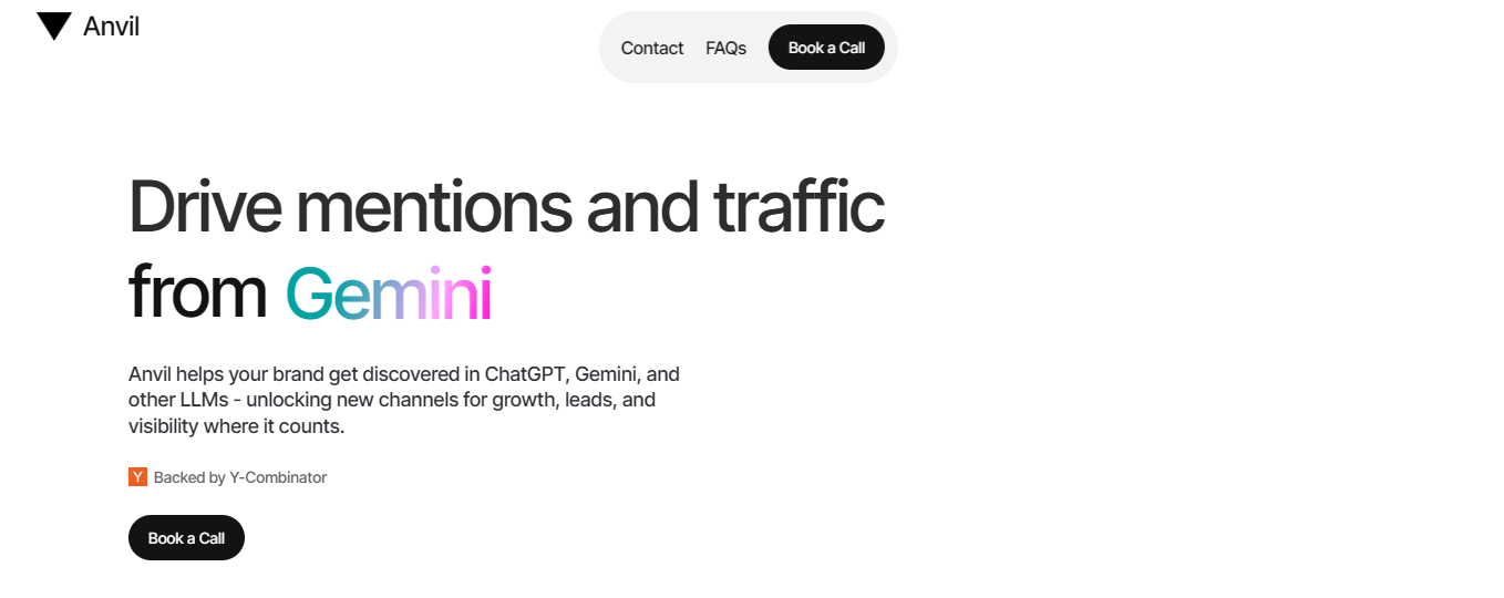Anvil – Visibility Platform for LLMs