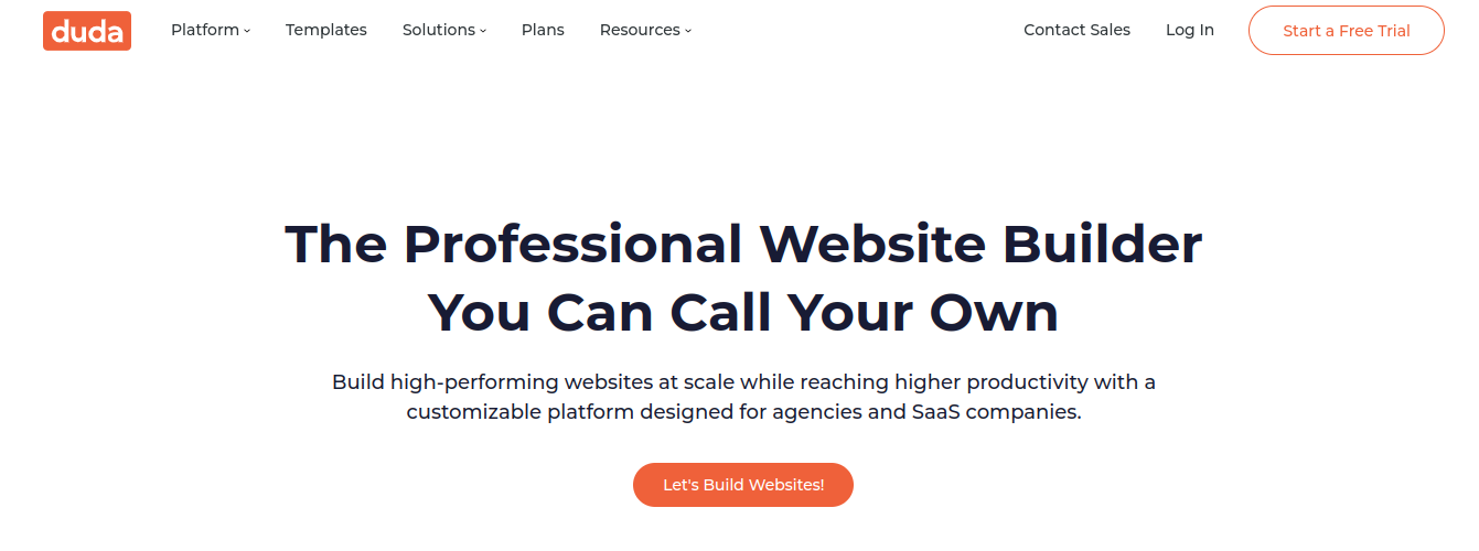 Duda - NoCode ecommerce platform