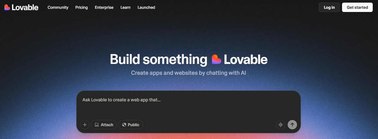 Lovable - Vibe Coding Tool