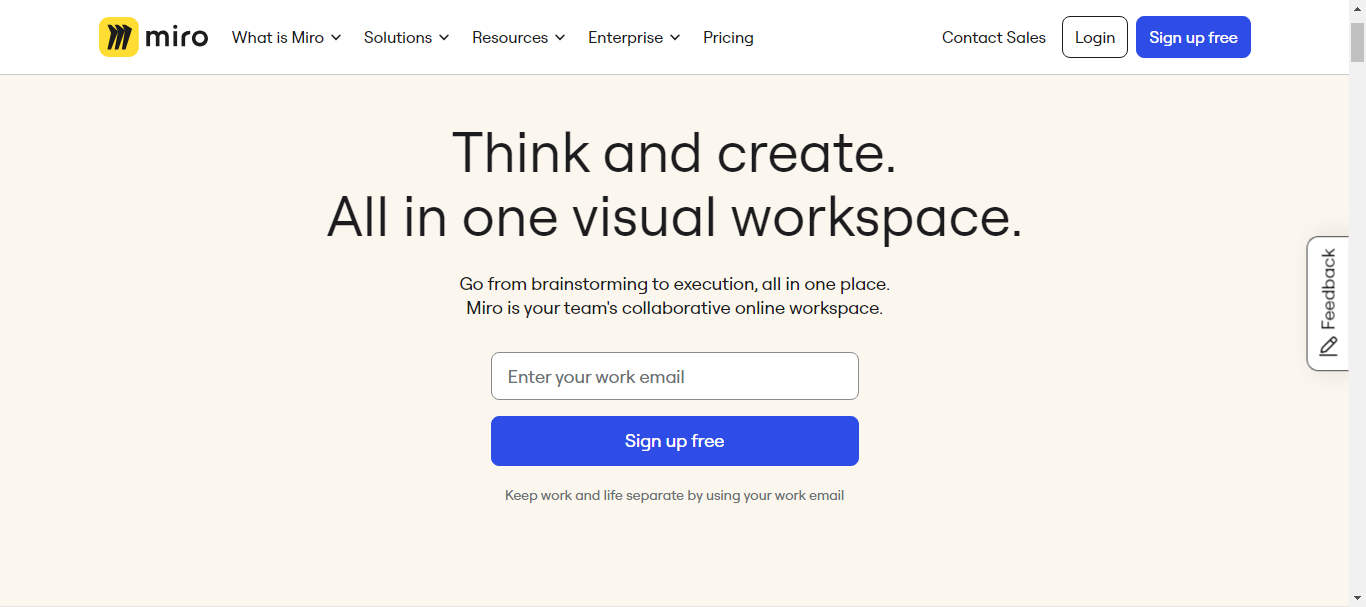 MIro - for tailored remote collaboration