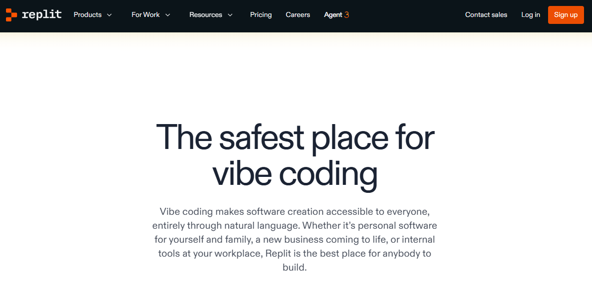 Replit - Vibe Coding tool
