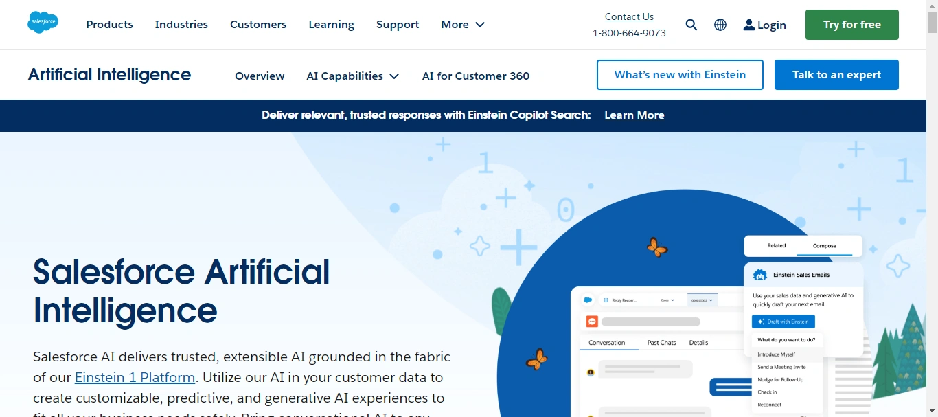 Salesforce&nbsp;Einstein - AI Cloud Platform